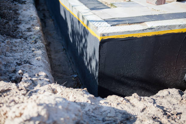 Professional Crawl Space Encapsulation technician working in Wyandanch, NY